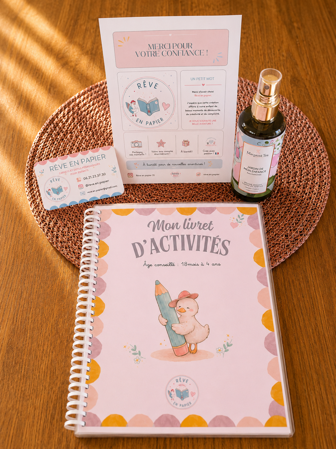 Mon livret d'activités N°2 _ 18 mois