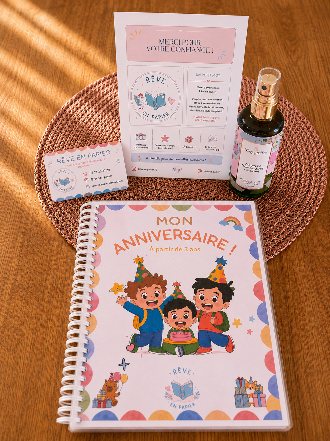 Livret d'activités "Mon anniversaire"