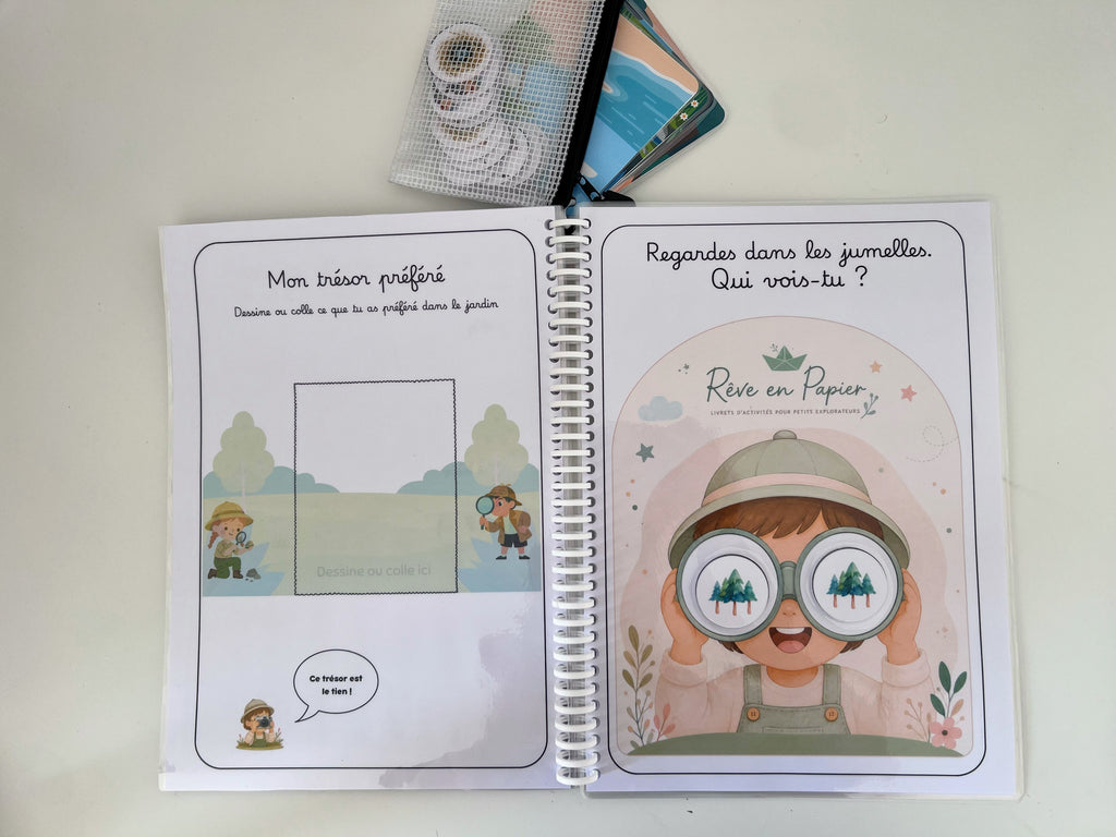 Livret "Le petit explorateur" 3-5 ans